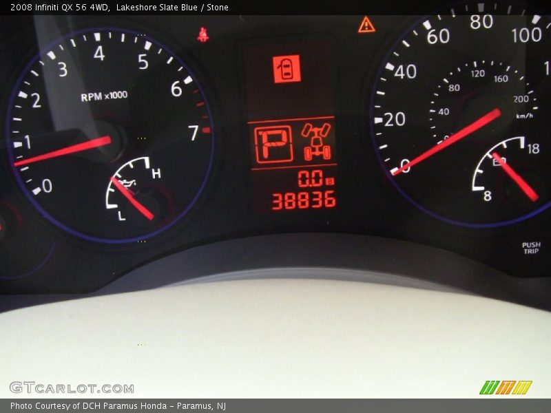 Lakeshore Slate Blue / Stone 2008 Infiniti QX 56 4WD