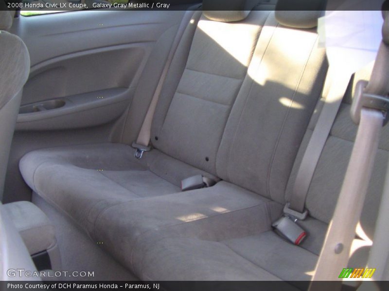 Galaxy Gray Metallic / Gray 2008 Honda Civic LX Coupe