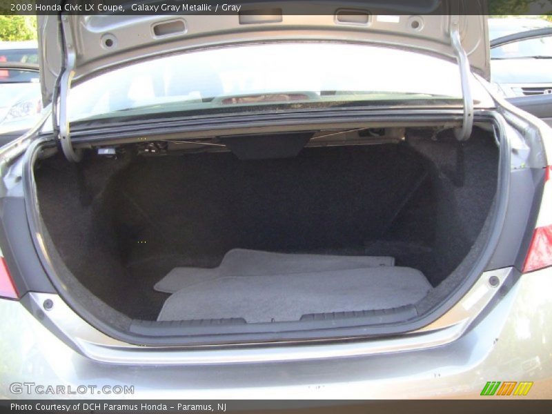 Galaxy Gray Metallic / Gray 2008 Honda Civic LX Coupe