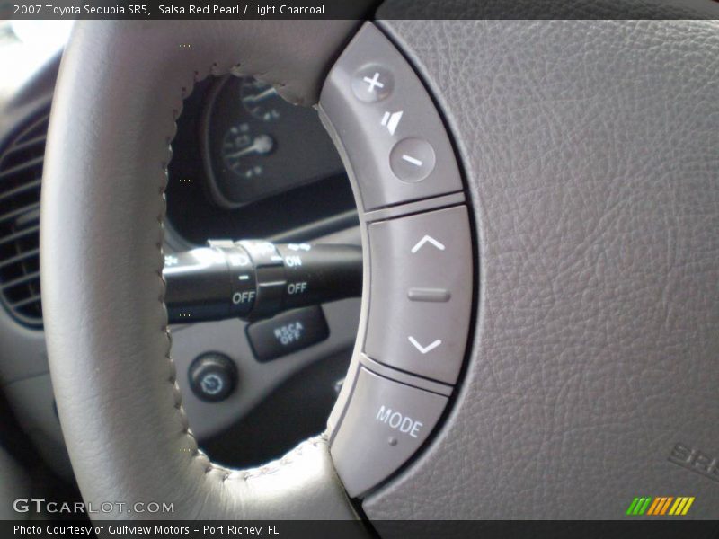 Salsa Red Pearl / Light Charcoal 2007 Toyota Sequoia SR5