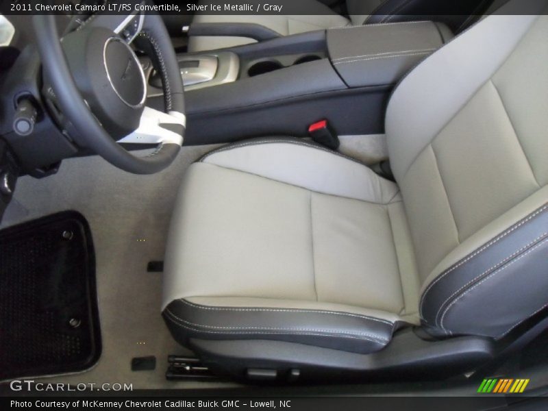  2011 Camaro LT/RS Convertible Gray Interior