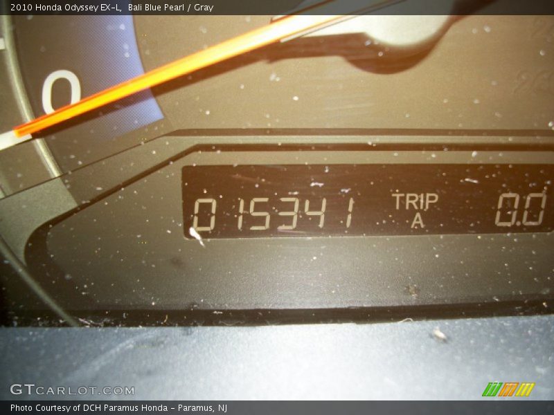 Bali Blue Pearl / Gray 2010 Honda Odyssey EX-L