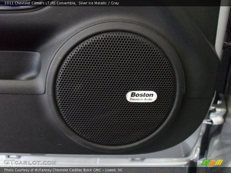Silver Ice Metallic / Gray 2011 Chevrolet Camaro LT/RS Convertible