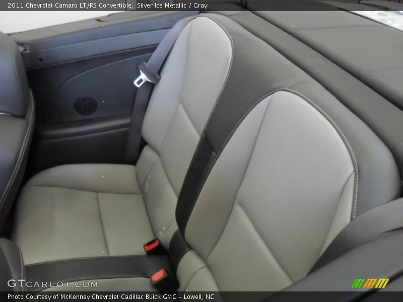  2011 Camaro LT/RS Convertible Gray Interior