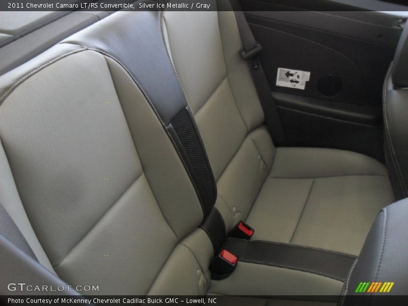  2011 Camaro LT/RS Convertible Gray Interior