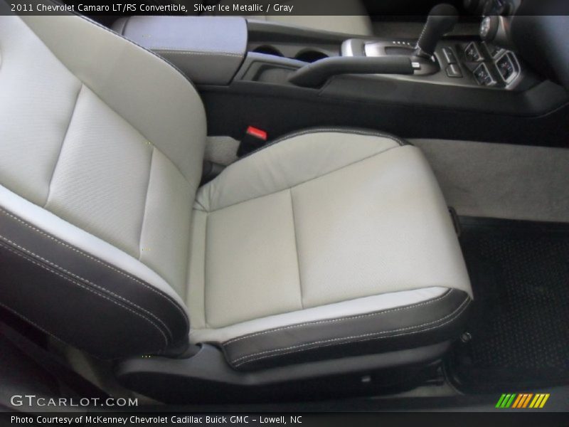  2011 Camaro LT/RS Convertible Gray Interior
