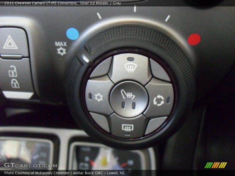 Controls of 2011 Camaro LT/RS Convertible