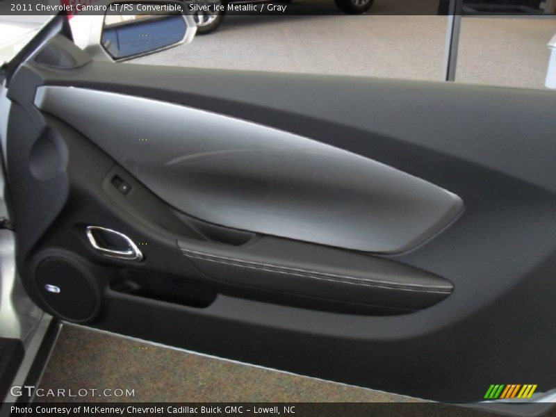 Silver Ice Metallic / Gray 2011 Chevrolet Camaro LT/RS Convertible