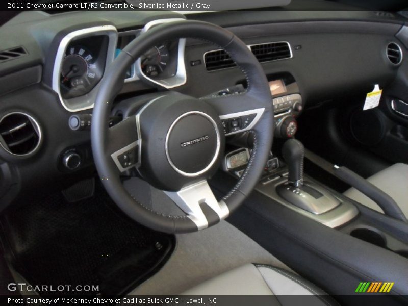 Gray Interior - 2011 Camaro LT/RS Convertible 