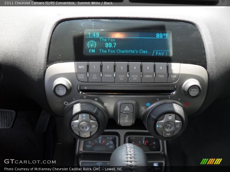 Summit White / Black 2011 Chevrolet Camaro SS/RS Convertible