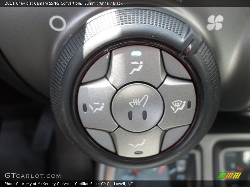 Controls of 2011 Camaro SS/RS Convertible