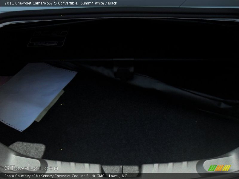 Summit White / Black 2011 Chevrolet Camaro SS/RS Convertible