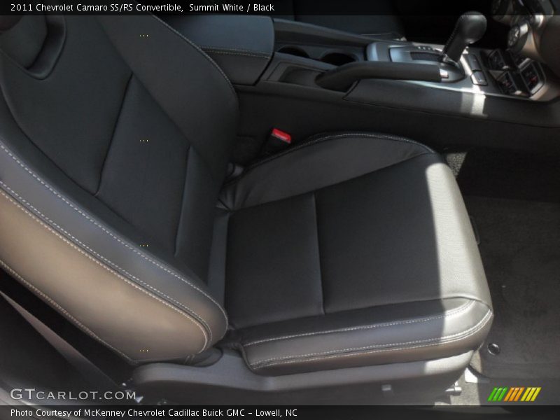 Summit White / Black 2011 Chevrolet Camaro SS/RS Convertible