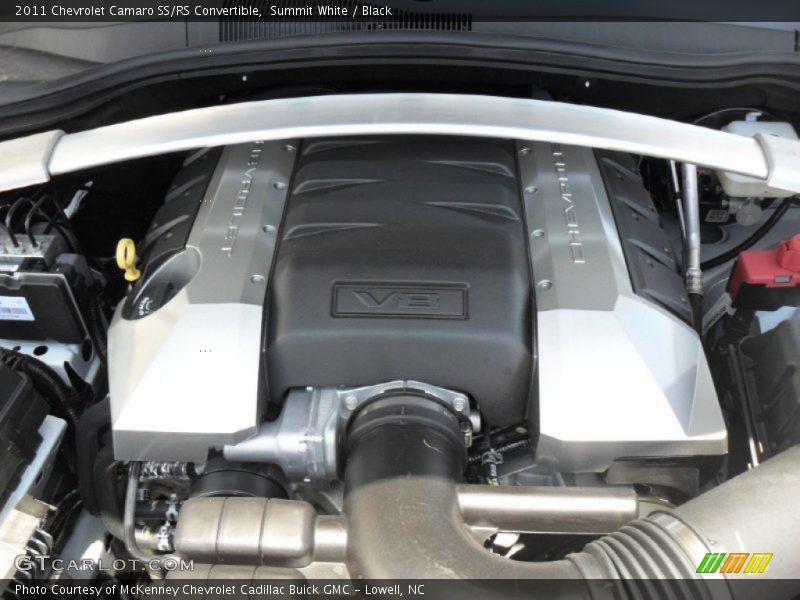 Summit White / Black 2011 Chevrolet Camaro SS/RS Convertible