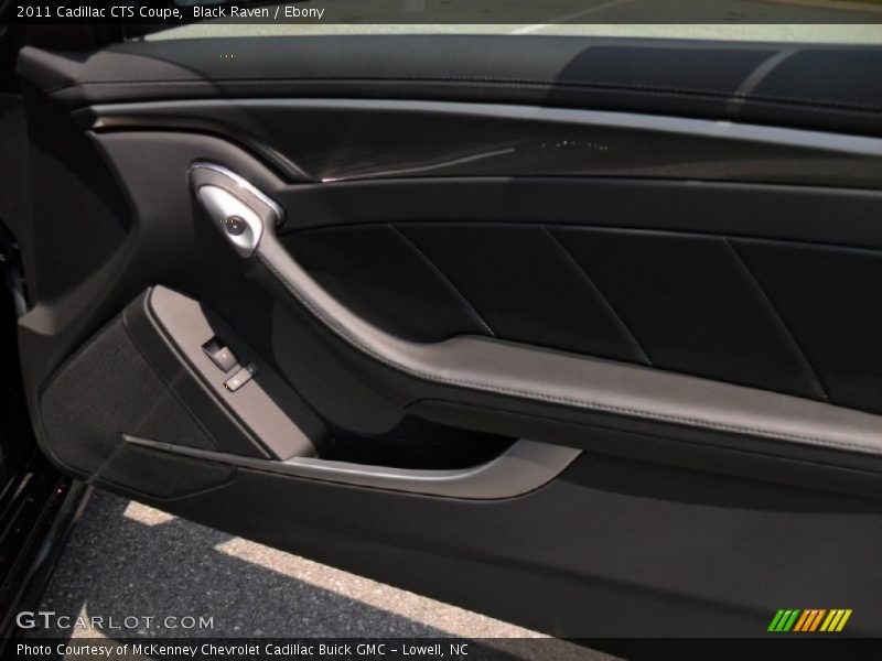 Black Raven / Ebony 2011 Cadillac CTS Coupe