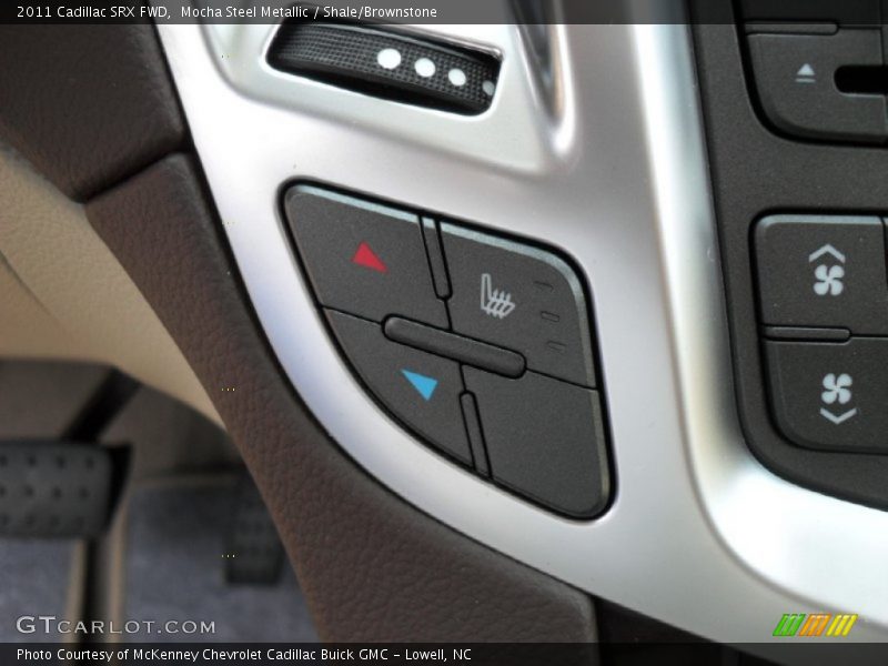 Mocha Steel Metallic / Shale/Brownstone 2011 Cadillac SRX FWD