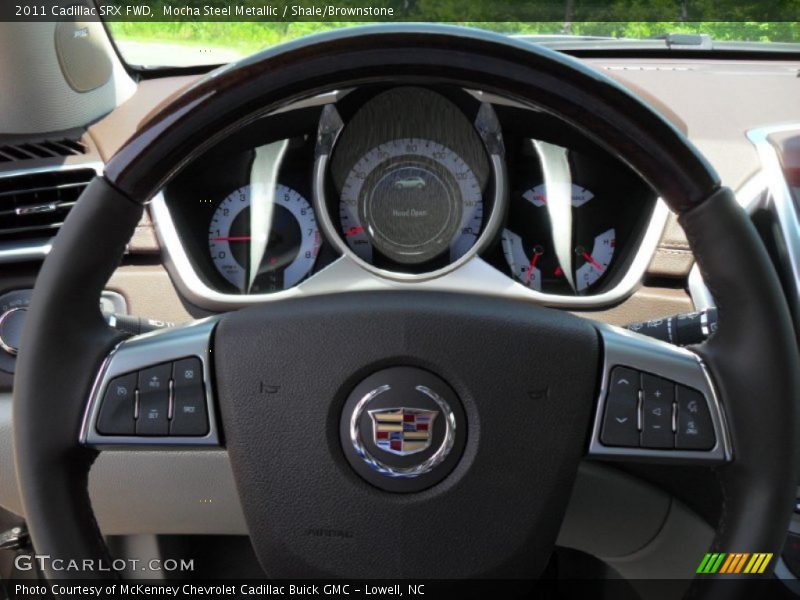 Mocha Steel Metallic / Shale/Brownstone 2011 Cadillac SRX FWD