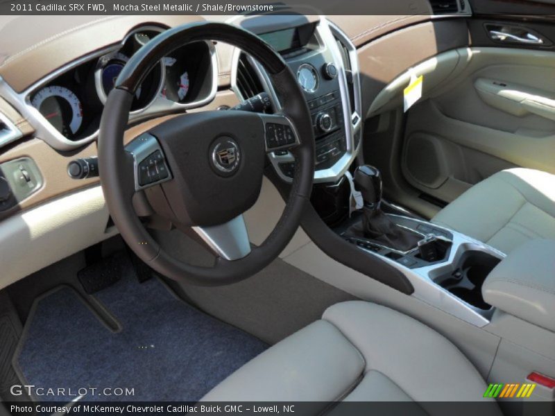 Mocha Steel Metallic / Shale/Brownstone 2011 Cadillac SRX FWD