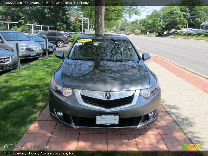 Polished Metal Metallic / Ebony 2009 Acura TSX Sedan