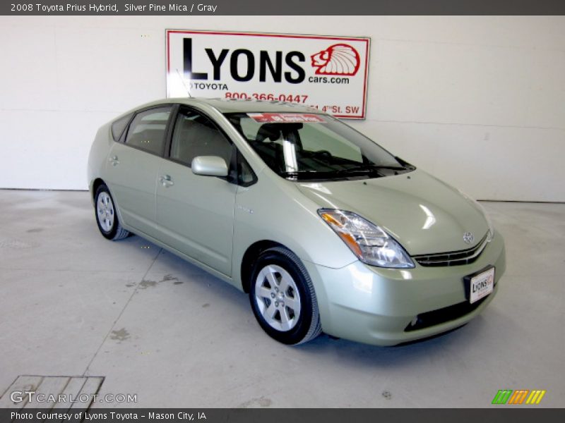 Silver Pine Mica / Gray 2008 Toyota Prius Hybrid