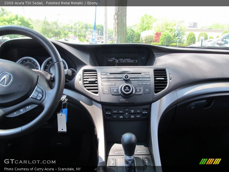 Polished Metal Metallic / Ebony 2009 Acura TSX Sedan