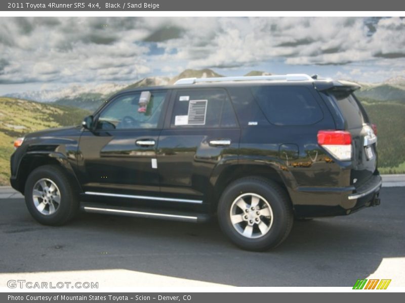 Black / Sand Beige 2011 Toyota 4Runner SR5 4x4