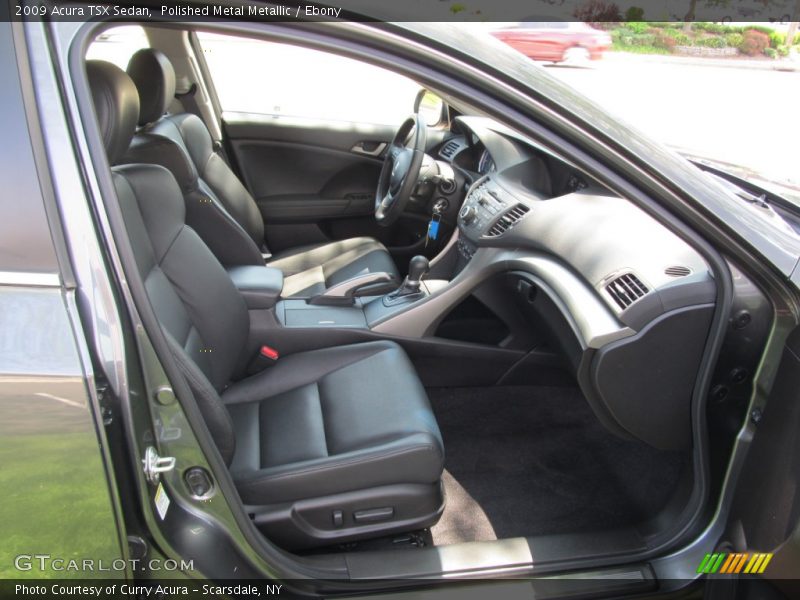 Polished Metal Metallic / Ebony 2009 Acura TSX Sedan