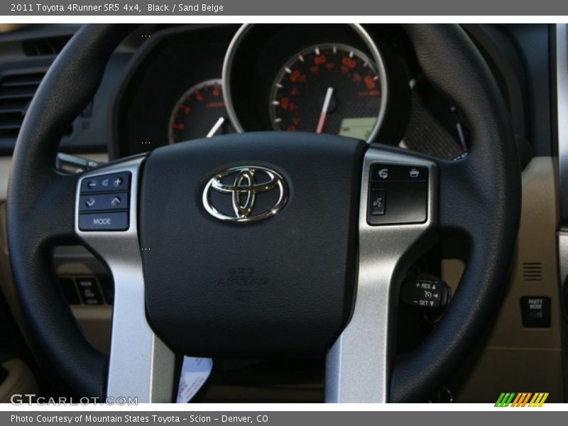 Black / Sand Beige 2011 Toyota 4Runner SR5 4x4