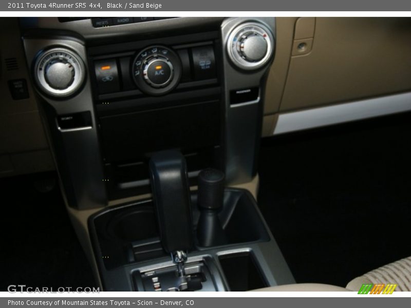 Black / Sand Beige 2011 Toyota 4Runner SR5 4x4