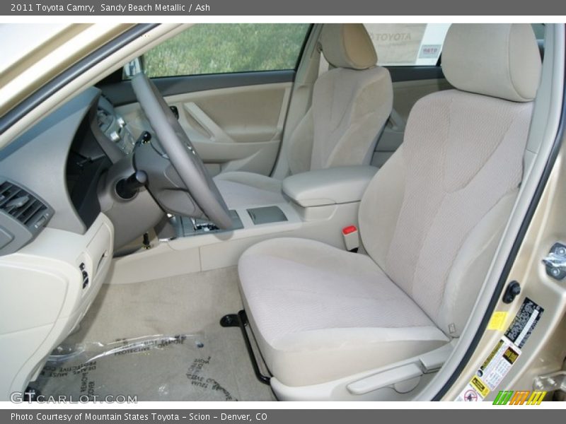 Sandy Beach Metallic / Ash 2011 Toyota Camry