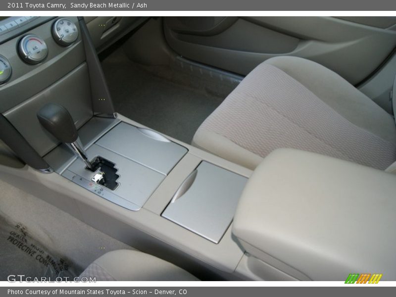 Sandy Beach Metallic / Ash 2011 Toyota Camry