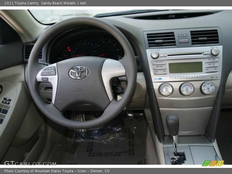 Sandy Beach Metallic / Ash 2011 Toyota Camry
