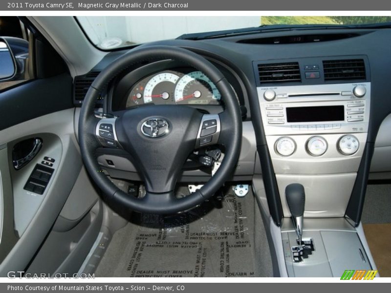 Magnetic Gray Metallic / Dark Charcoal 2011 Toyota Camry SE