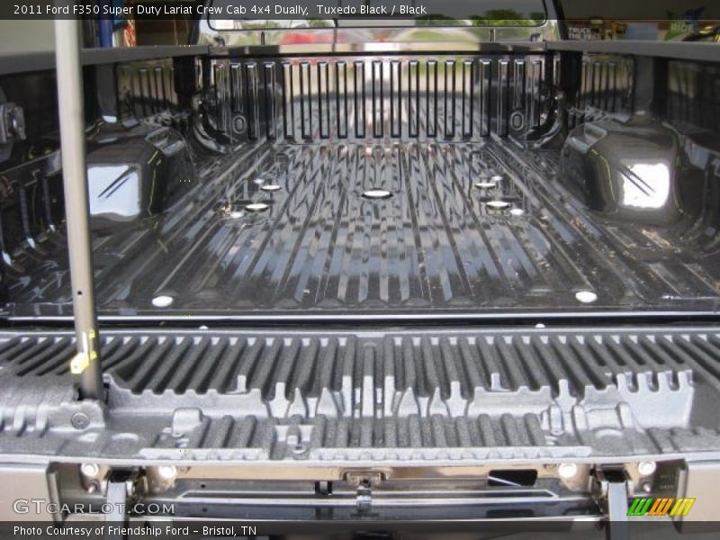 Tuxedo Black / Black 2011 Ford F350 Super Duty Lariat Crew Cab 4x4 Dually