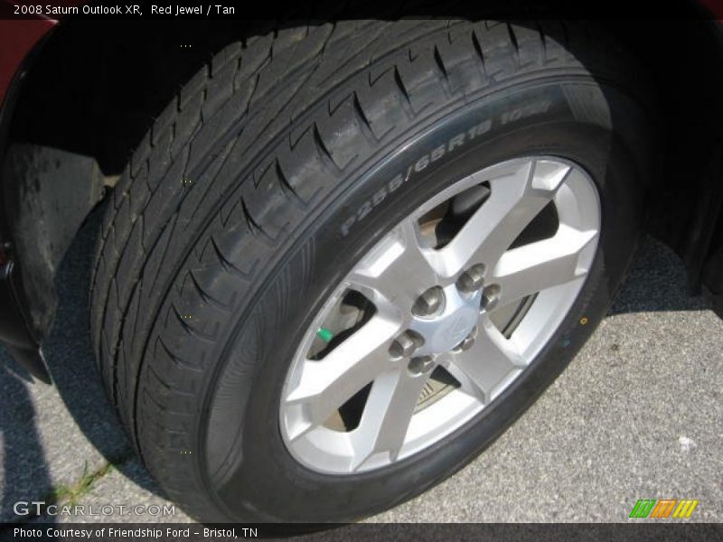 Red Jewel / Tan 2008 Saturn Outlook XR