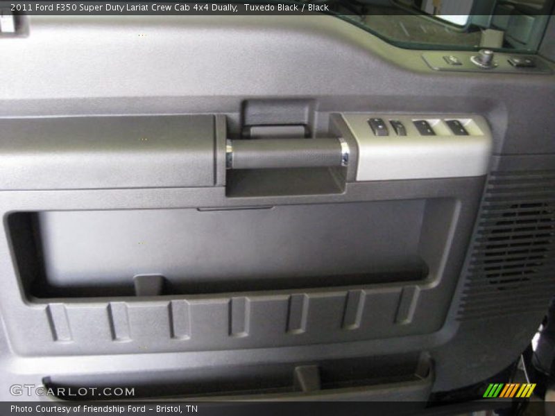 Tuxedo Black / Black 2011 Ford F350 Super Duty Lariat Crew Cab 4x4 Dually