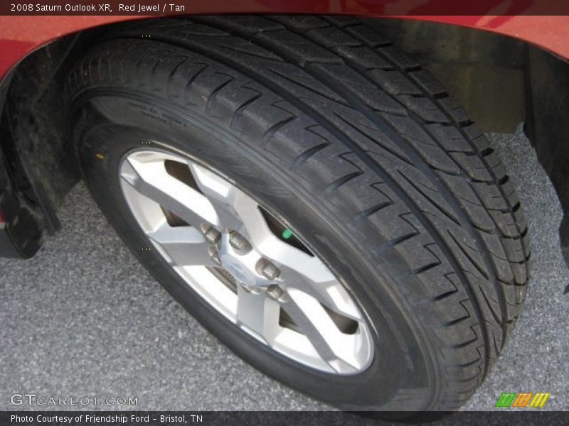 Red Jewel / Tan 2008 Saturn Outlook XR