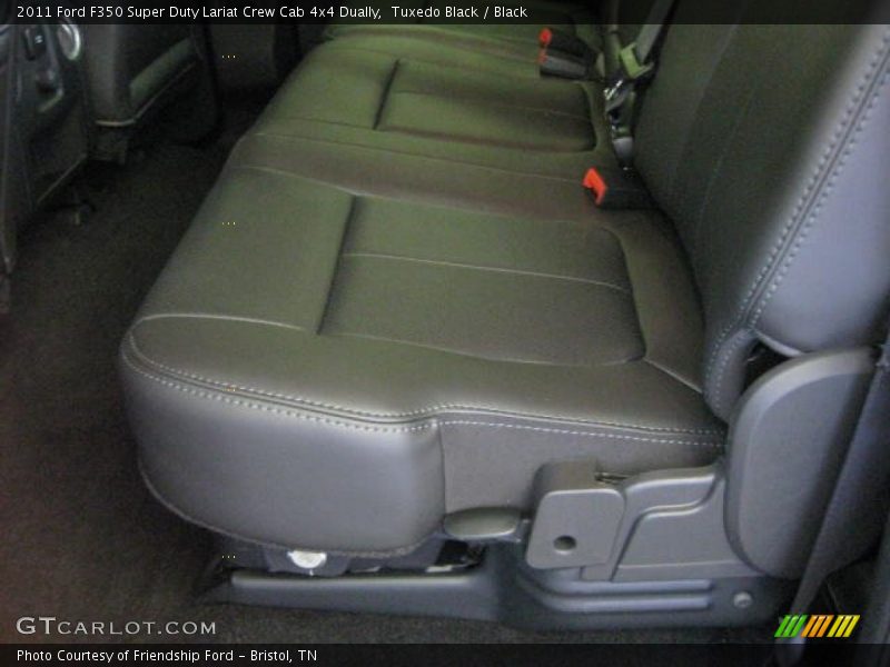 Tuxedo Black / Black 2011 Ford F350 Super Duty Lariat Crew Cab 4x4 Dually