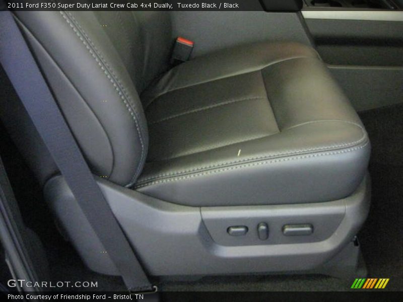 Tuxedo Black / Black 2011 Ford F350 Super Duty Lariat Crew Cab 4x4 Dually