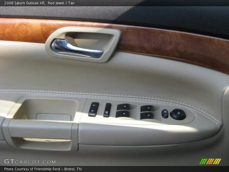 Red Jewel / Tan 2008 Saturn Outlook XR