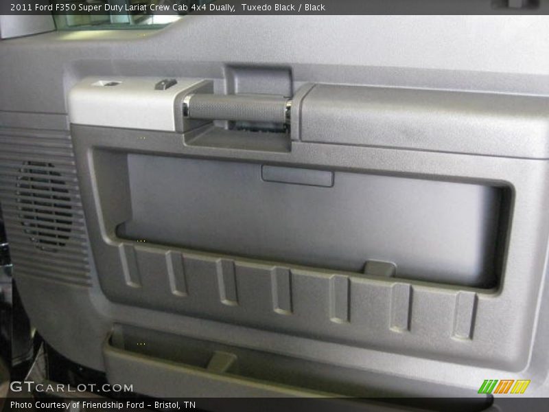 Tuxedo Black / Black 2011 Ford F350 Super Duty Lariat Crew Cab 4x4 Dually
