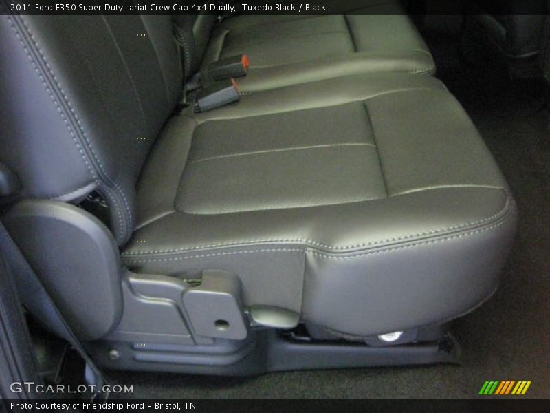 Tuxedo Black / Black 2011 Ford F350 Super Duty Lariat Crew Cab 4x4 Dually