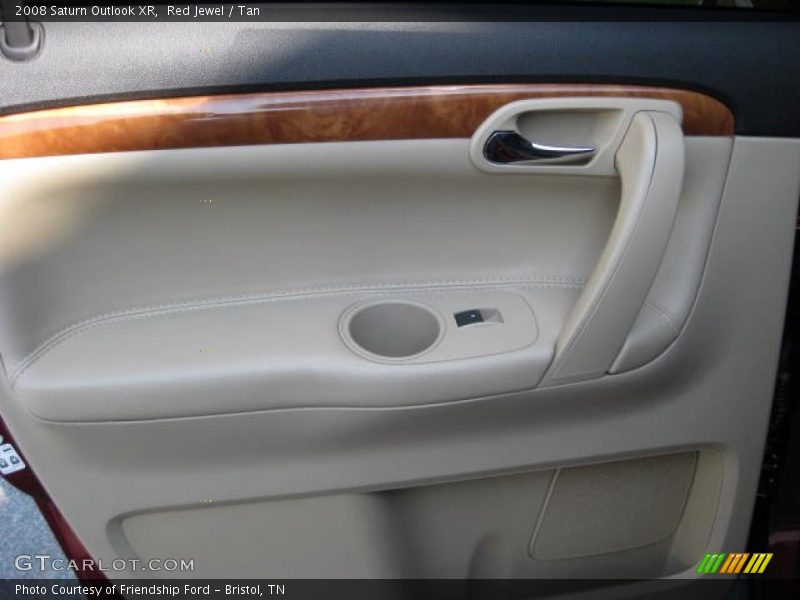 Red Jewel / Tan 2008 Saturn Outlook XR