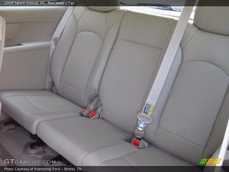 Red Jewel / Tan 2008 Saturn Outlook XR