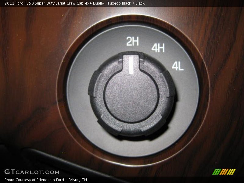Tuxedo Black / Black 2011 Ford F350 Super Duty Lariat Crew Cab 4x4 Dually