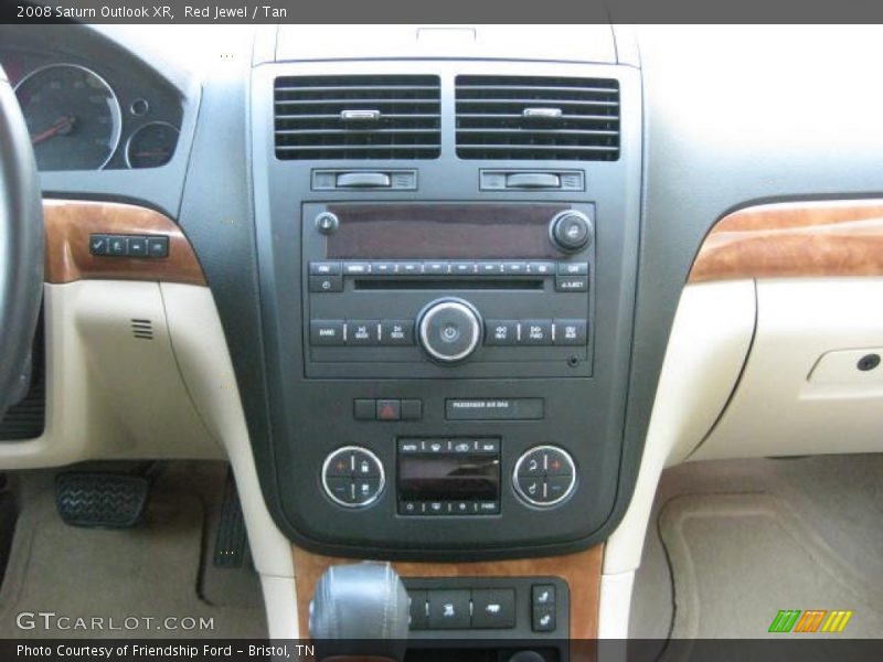 Controls of 2008 Outlook XR
