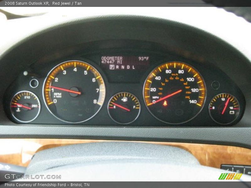  2008 Outlook XR XR Gauges
