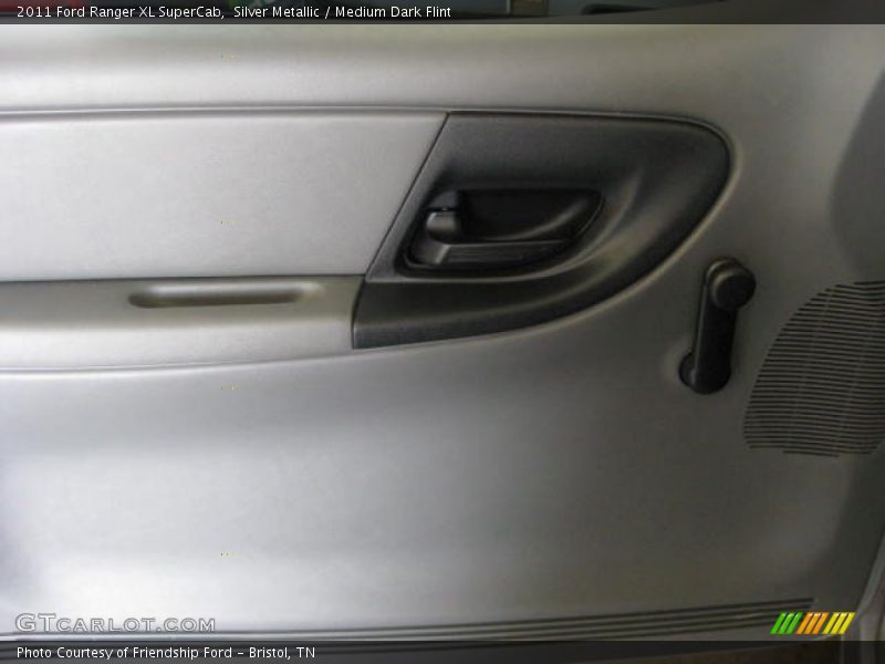 Silver Metallic / Medium Dark Flint 2011 Ford Ranger XL SuperCab