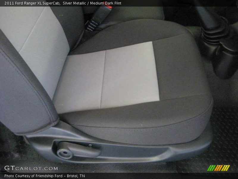 Silver Metallic / Medium Dark Flint 2011 Ford Ranger XL SuperCab