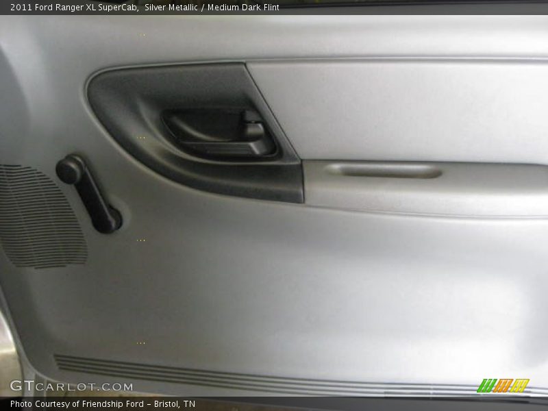 Silver Metallic / Medium Dark Flint 2011 Ford Ranger XL SuperCab